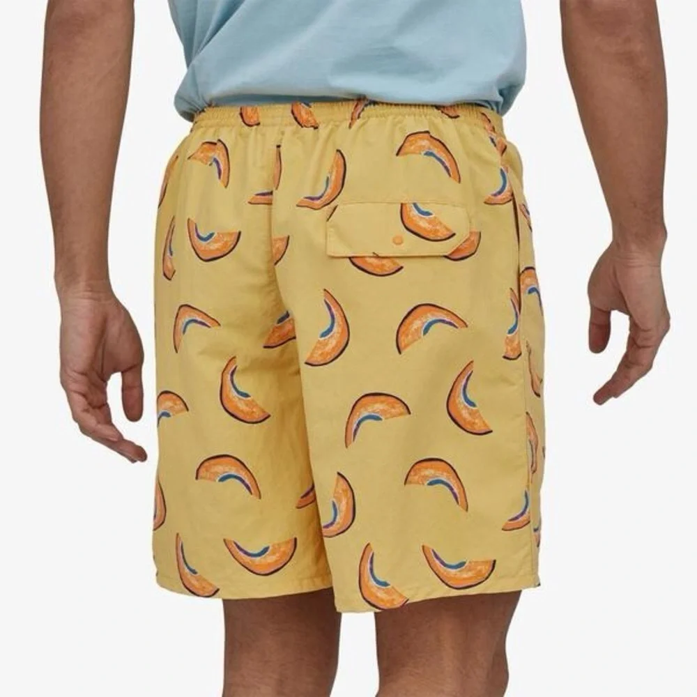 Patagonia Men's Baggies Longs 7” Shorts Melons Surfboard Yellow XL - Picture 11 of 11